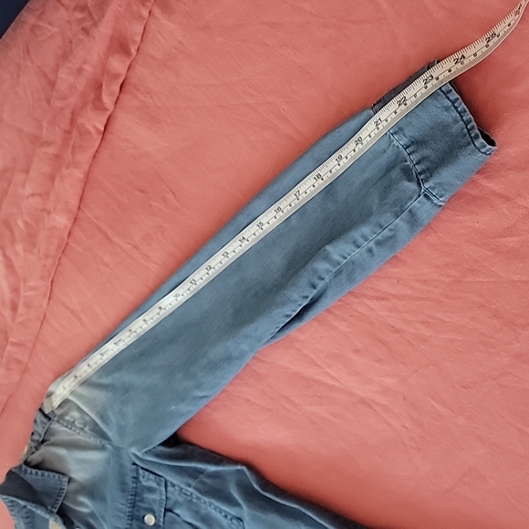 Michael Michael Kors Chambray Long Sleeve Shirt - Picture 10 of 12